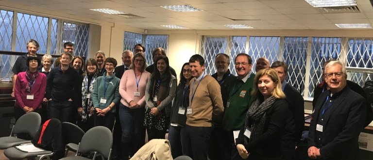 Some of the IHNWM members during the meeting