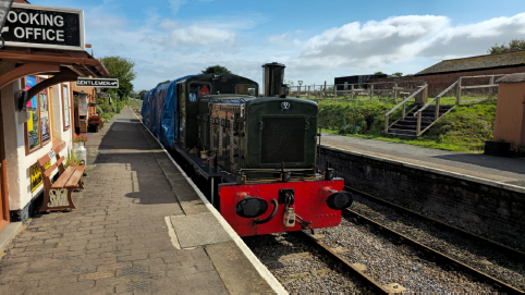 West Somerset Railway Begin Moving Their Rolling Stock to Newly Purchased Engineering&nbsp;Shed