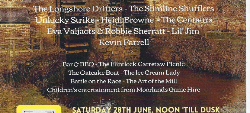Cheddleton Flint Mill to Host ‘Flint Garretaw: Music at the Mill’ Fundraising&nbsp;Event