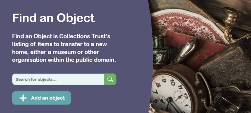Collections Trust Takes on Museums Association’s ‘Find an Object’&nbsp;Service